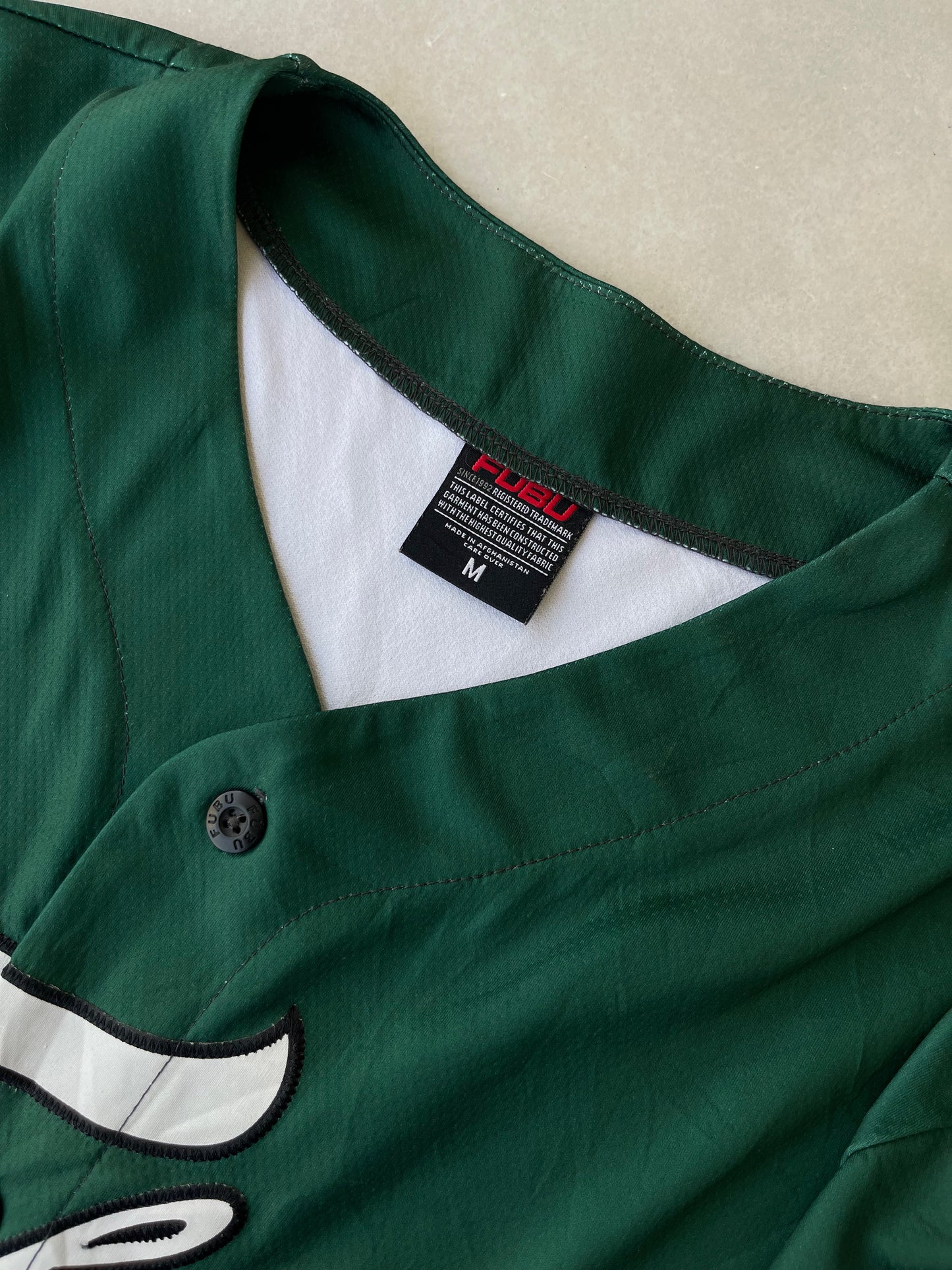 FUBU 05 RAP GREEN JERSEY