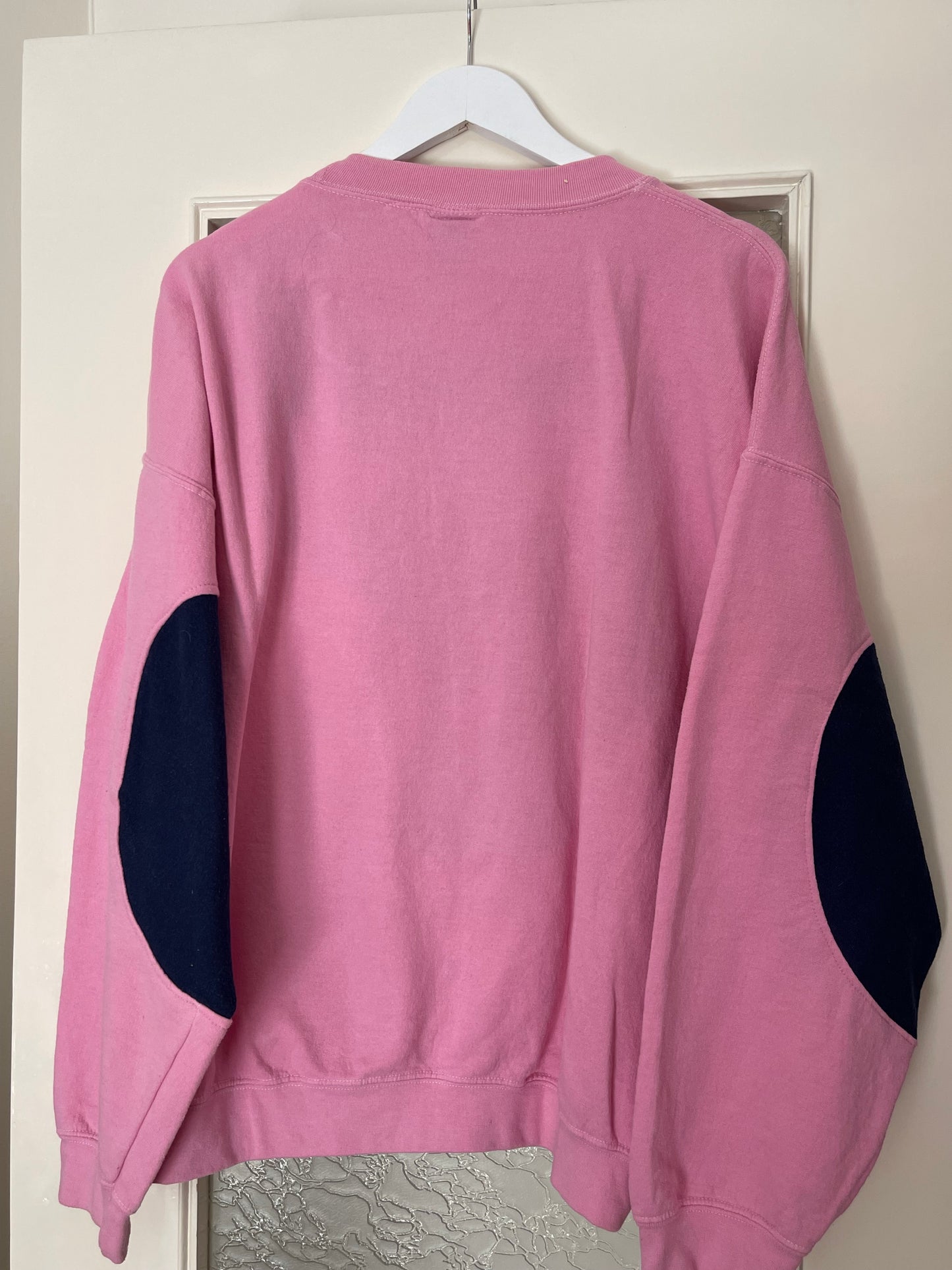 NIKE REWORKED RETRO PINK CREWNECK SWEATSHIRT