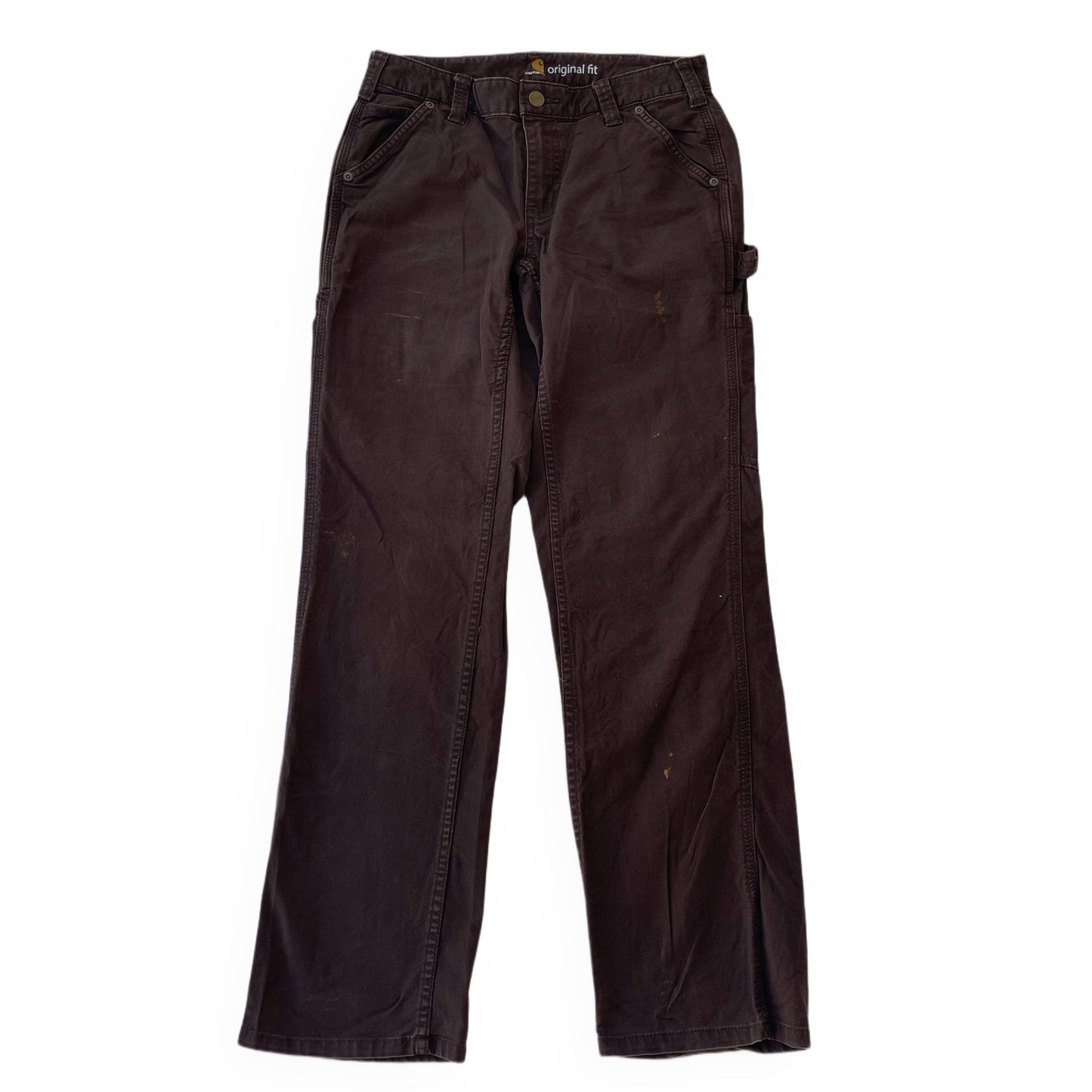 CARHARTT BROWN CARPENTER PANTS