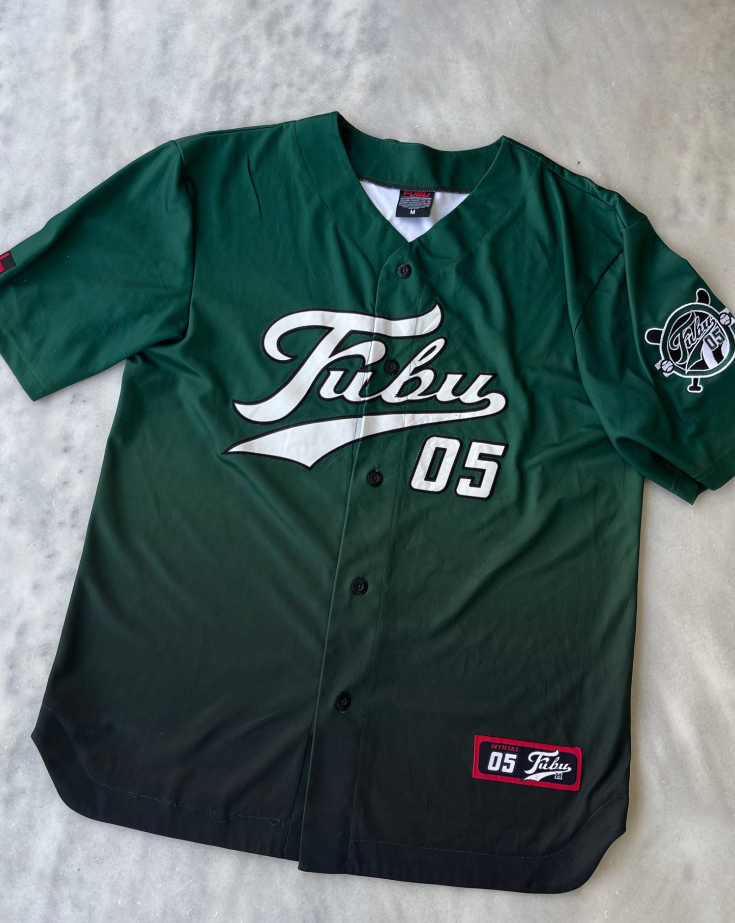 FUBU 05 RAP GREEN JERSEY