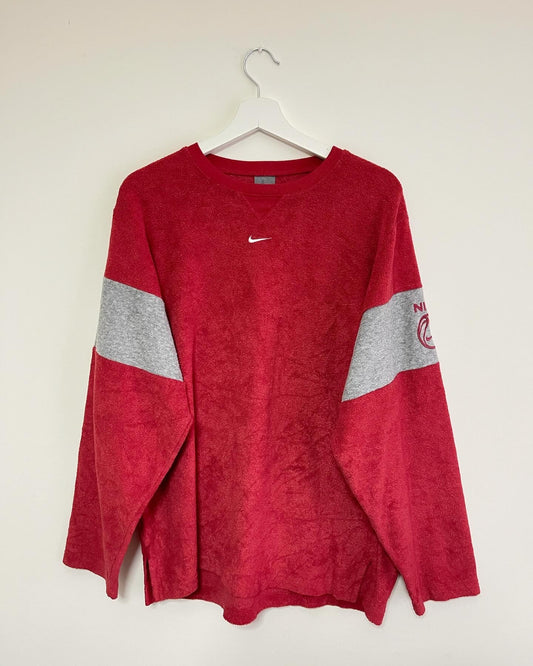 NIKE 2002 RED BASKETBALL SWOOSH FLEECE