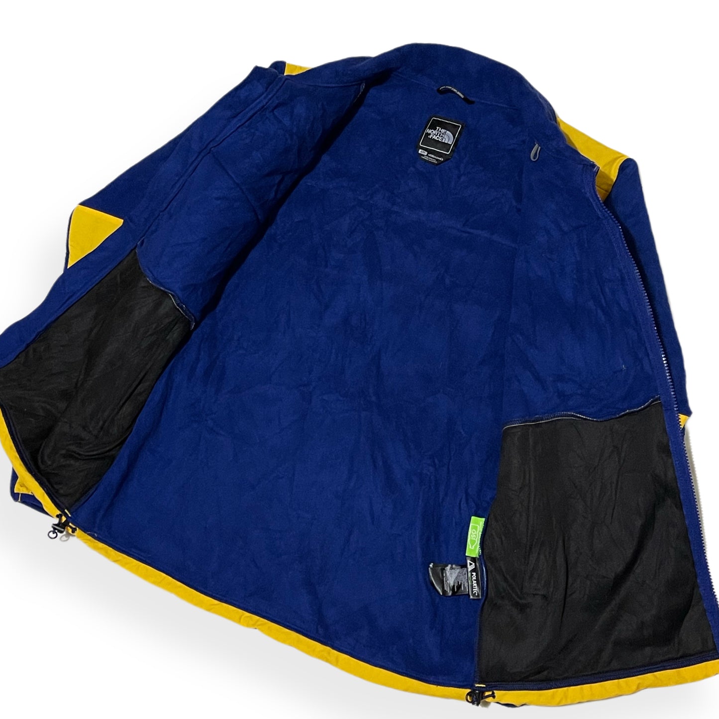 TNF DENALI FLEECE JACKET (RARE COLOR: YELLOW AND BLUE)