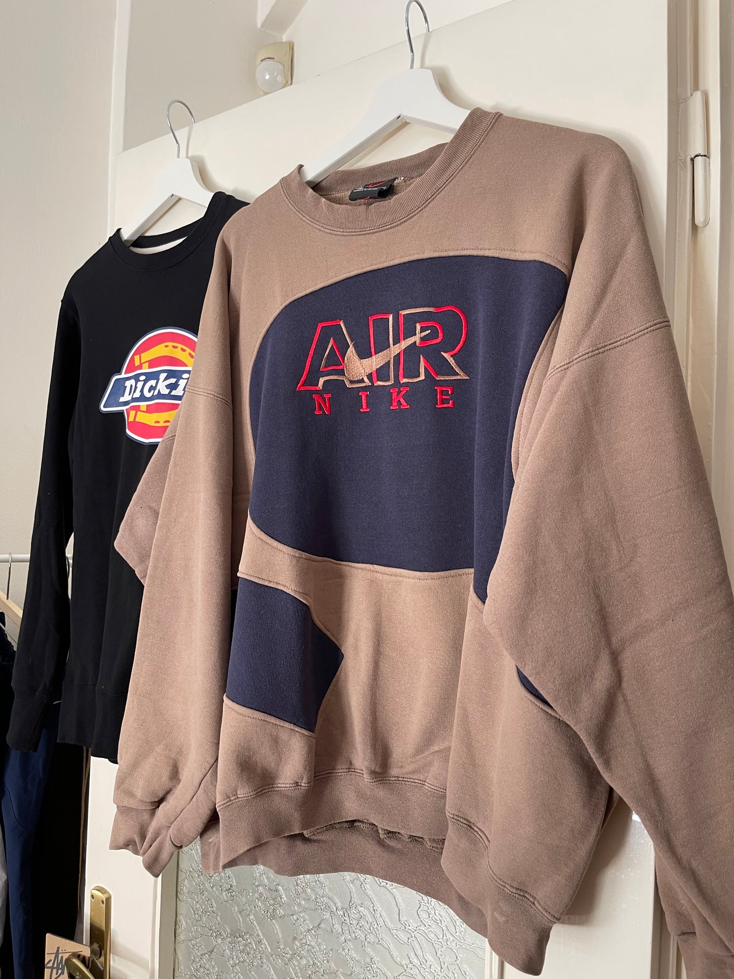 NIKE REWORKED RETRO NIKE AIR VINTAGE CREWNECK SWEATSHIRT