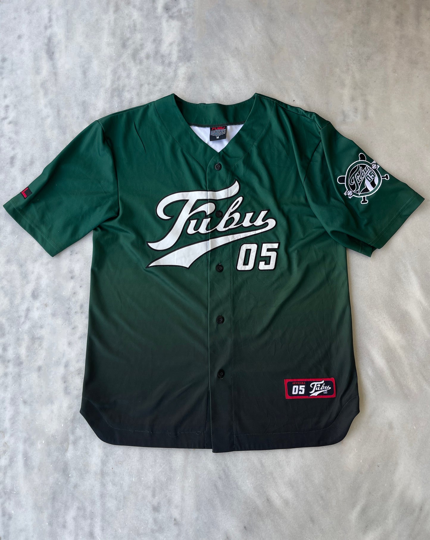 FUBU 05 RAP GREEN JERSEY