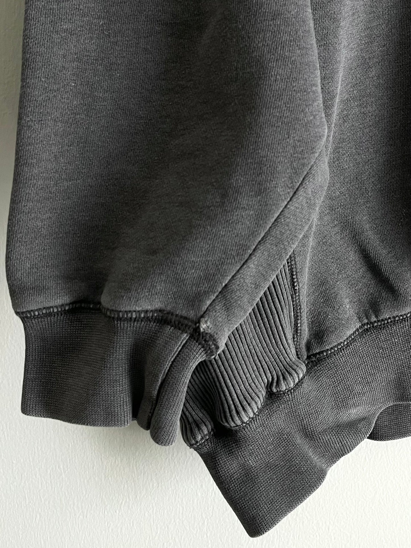 ADIDAS 90s EQUIPMENT GREY ZIP SWEATSHIRT