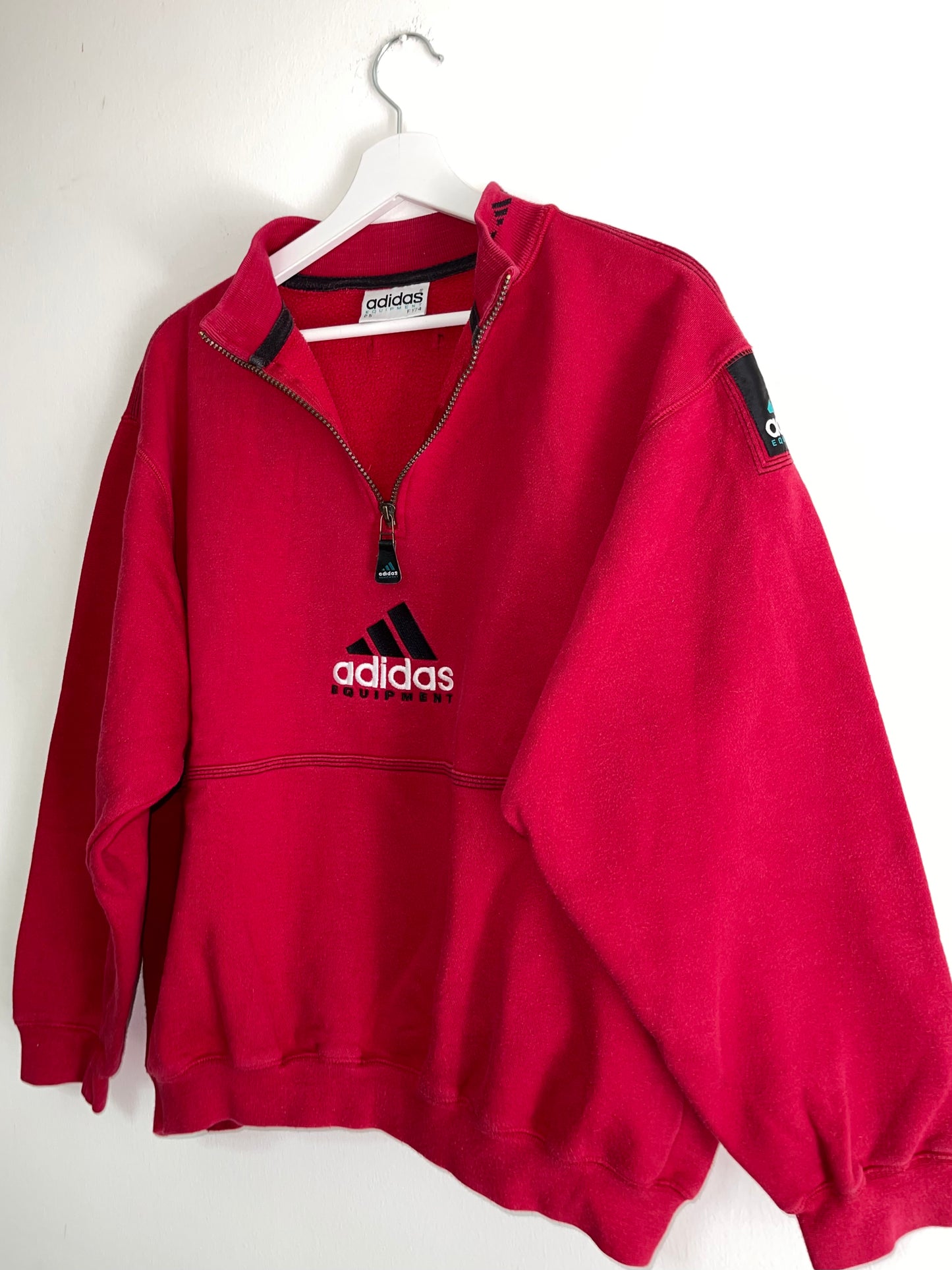 ADIDAS 90s EQUIPMENT 1/4 ZIP SWEATSHIRT