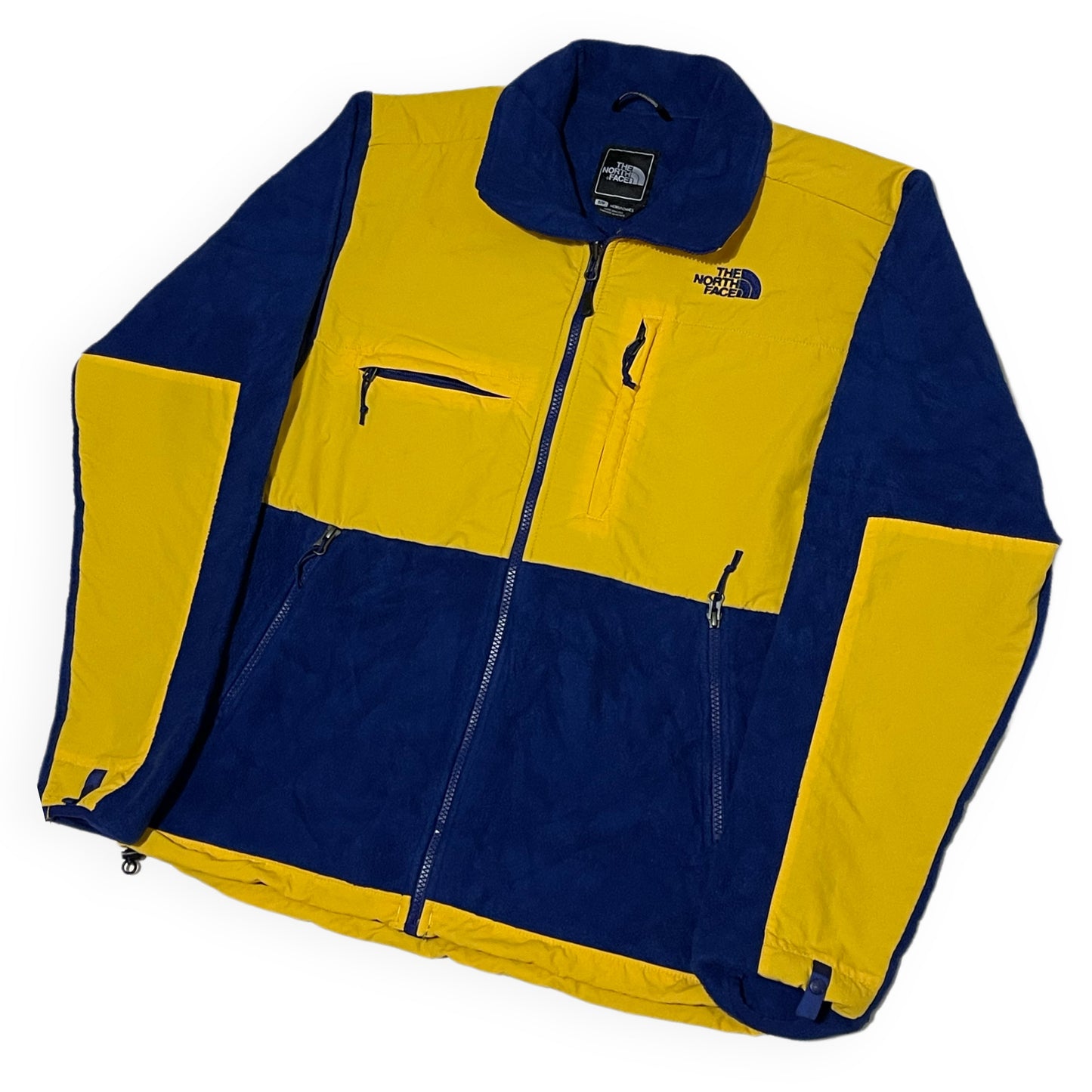 TNF DENALI FLEECE JACKET (RARE COLOR: YELLOW AND BLUE)