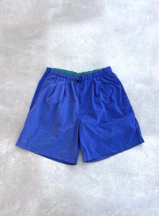 COLUMBIA 90s PURPLE SWIM SHORTS