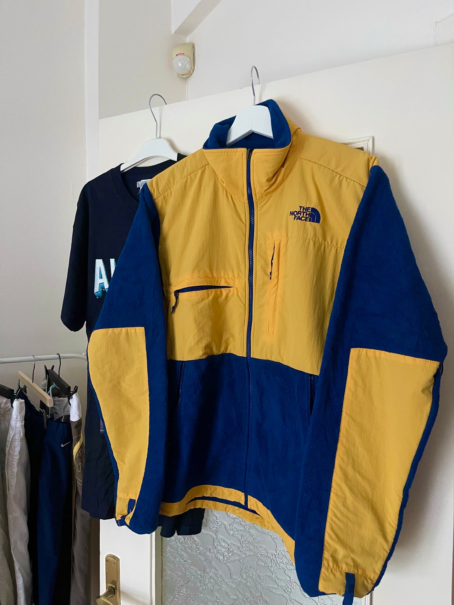 TNF DENALI FLEECE JACKET (RARE COLOR: YELLOW AND BLUE)