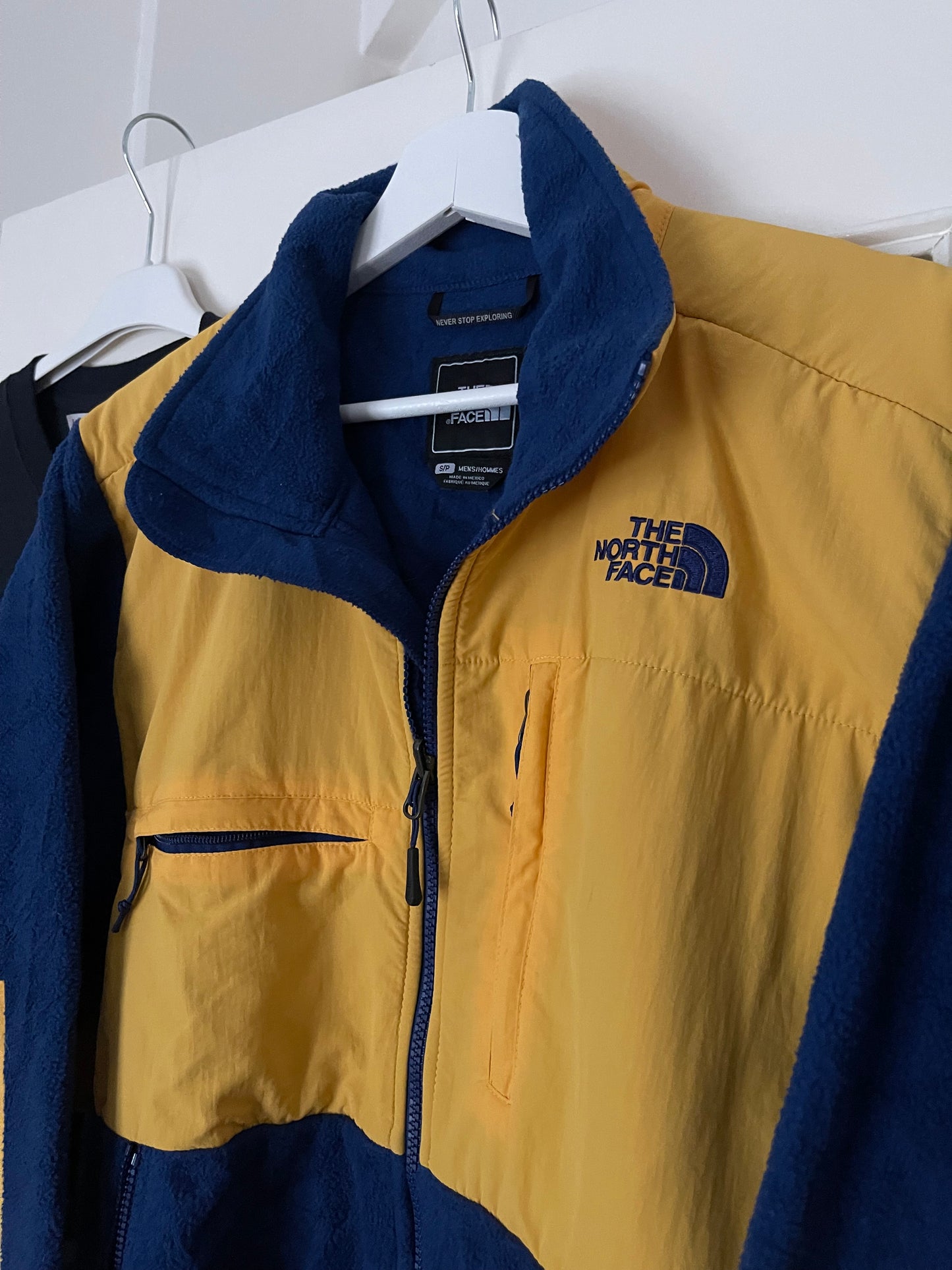 TNF DENALI FLEECE JACKET (RARE COLOR: YELLOW AND BLUE)