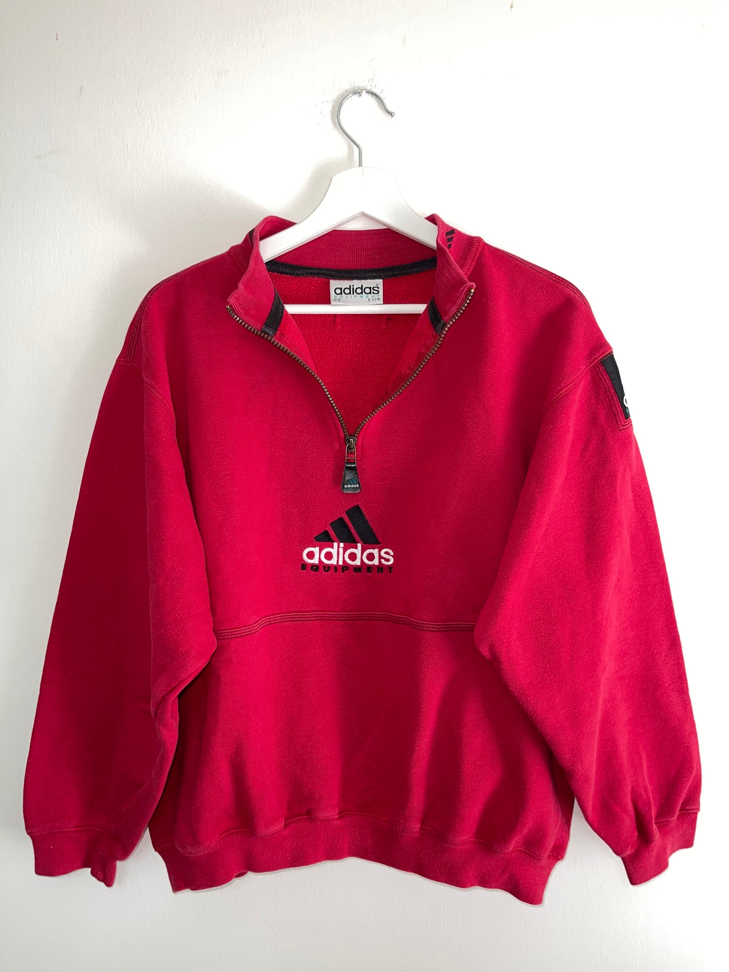 ADIDAS 90s EQUIPMENT 1/4 ZIP SWEATSHIRT