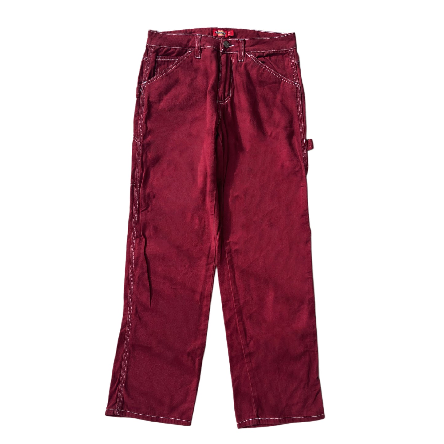 DICKIES WINE RED CARPENTER PANTS