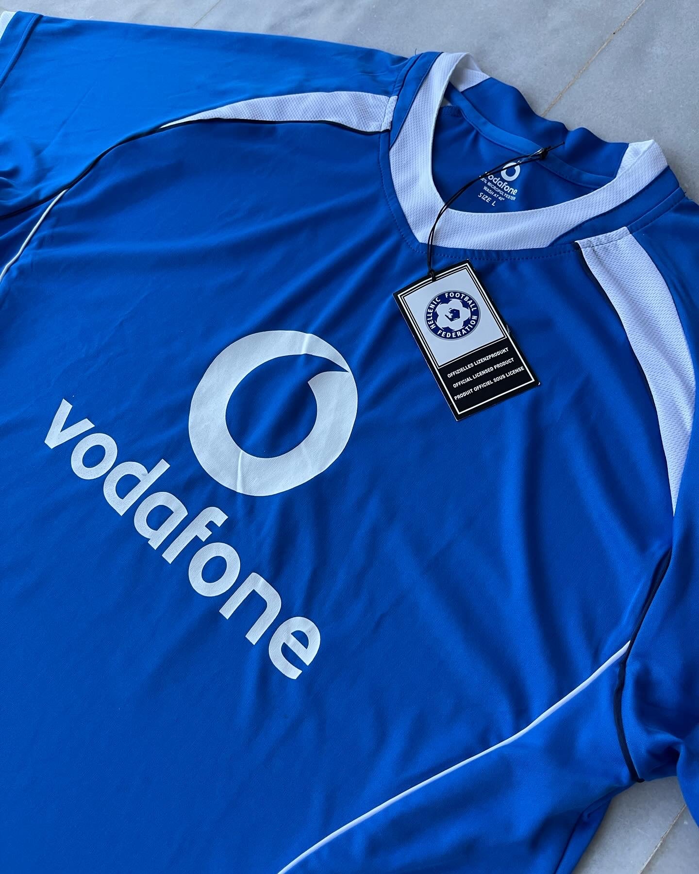 VODAFONE GREECE 2008 FOOTBALL JERSEY