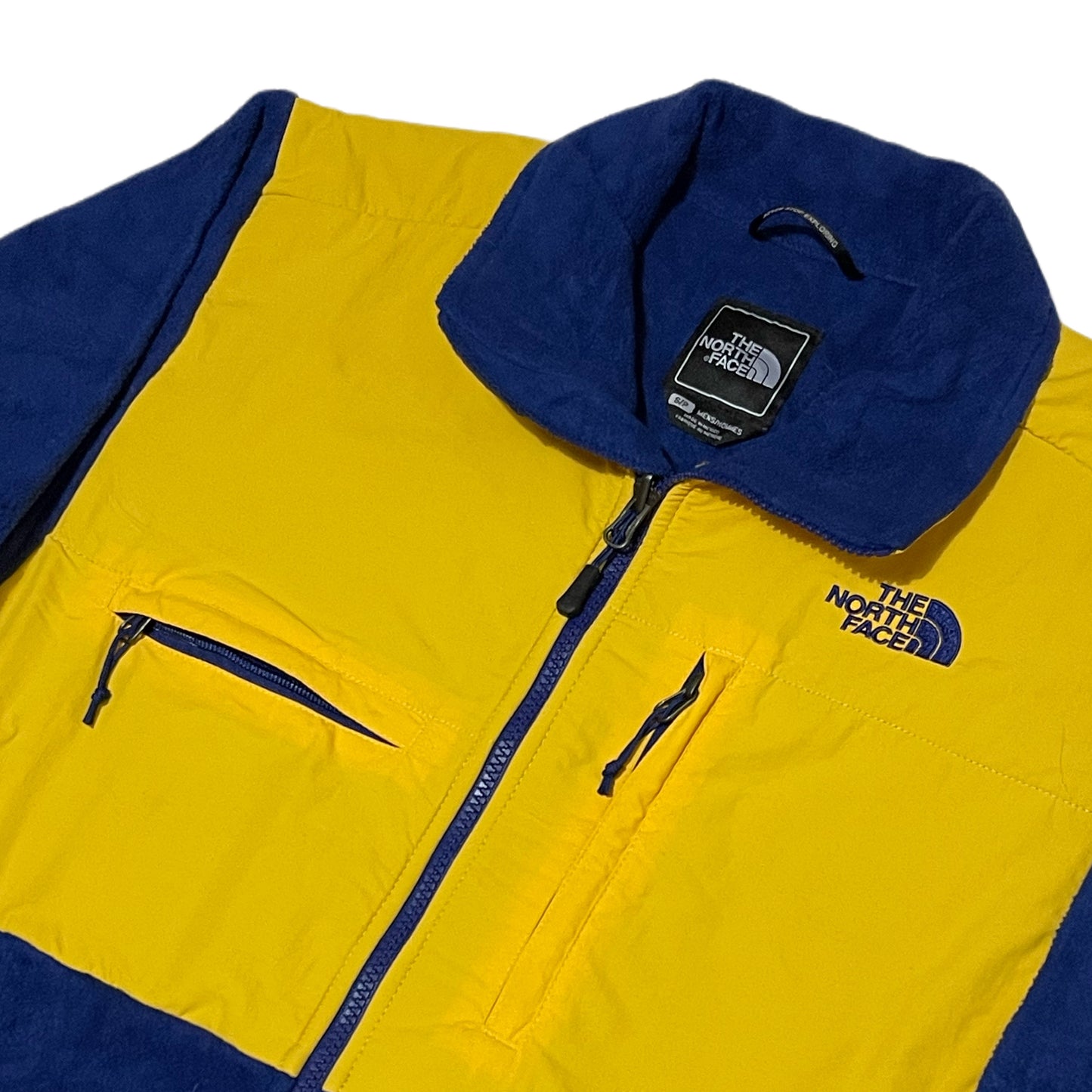 TNF DENALI FLEECE JACKET (RARE COLOR: YELLOW AND BLUE)