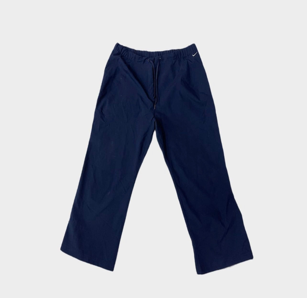 NIKE 00s NYLON 3/4 BLUE PANTS