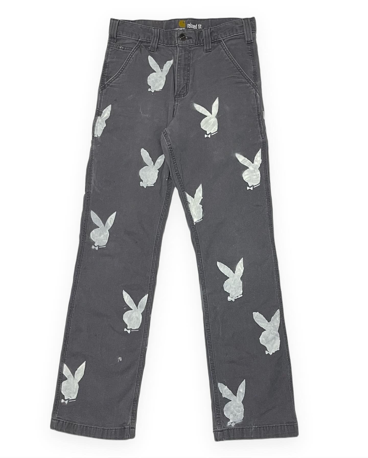 CARHARTT CUSTOM PLAYBOY GREY PANTS