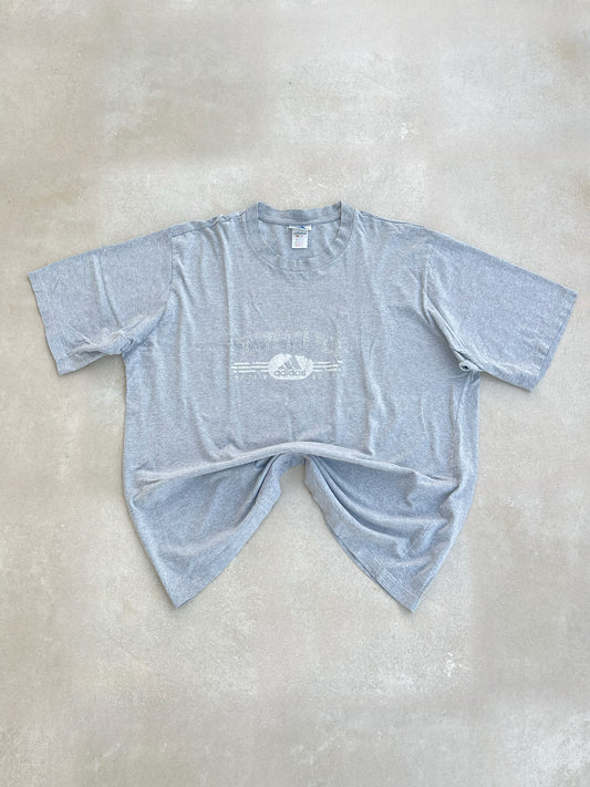 ADIDAS 90s “BRING THE PAIN” retro grey t-shirt