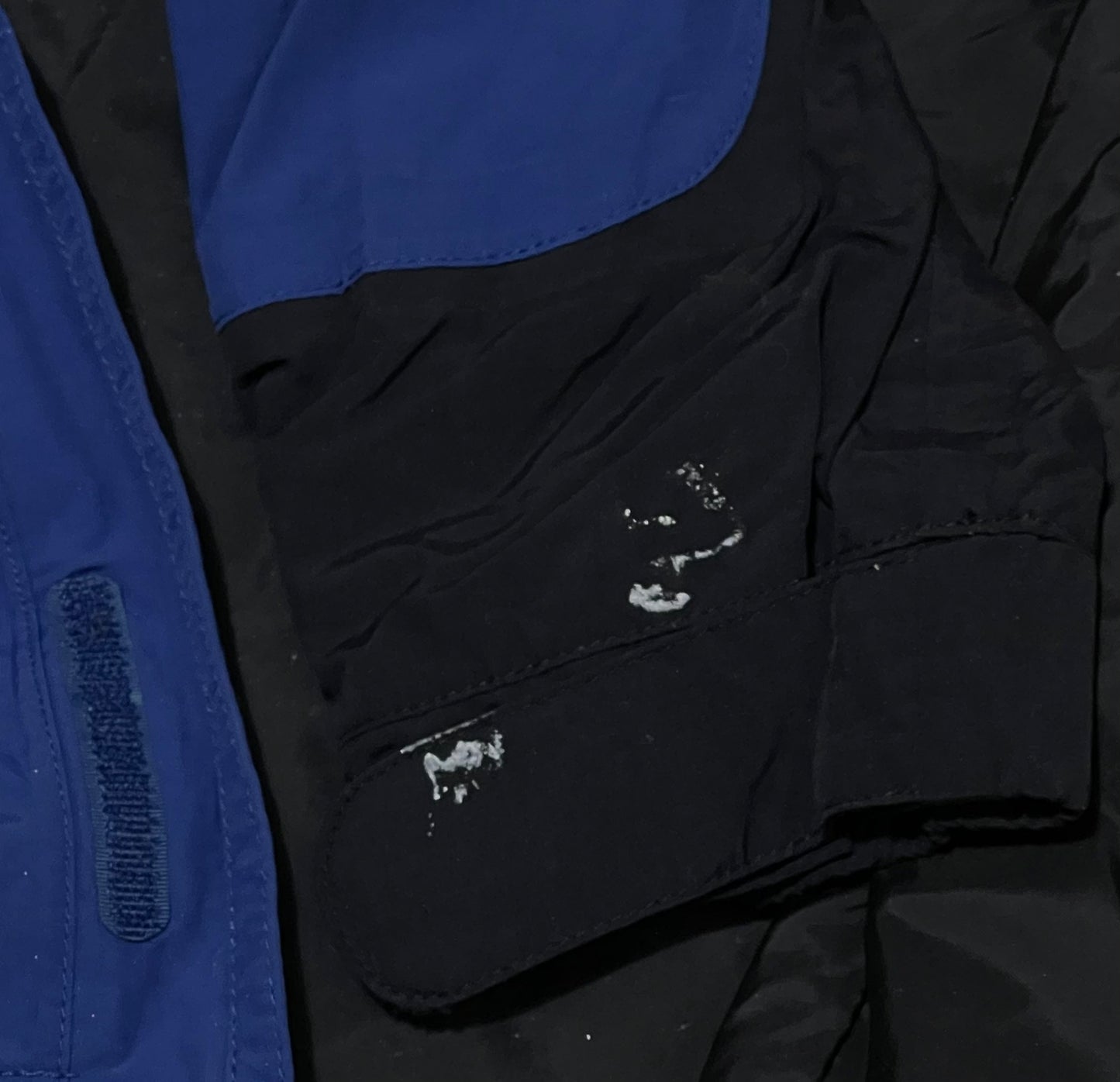 THE NORTH FACE RETRO BLACK/ BLUE HI-TECH JACKET